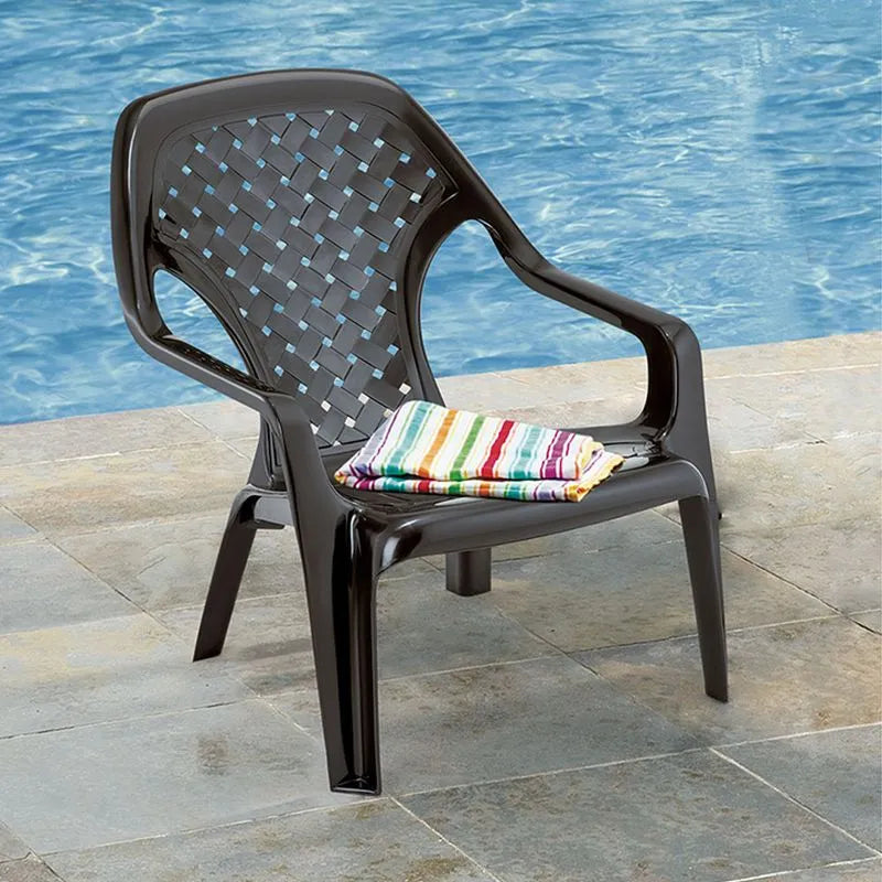 Silla Playera con brazos de Rimax.