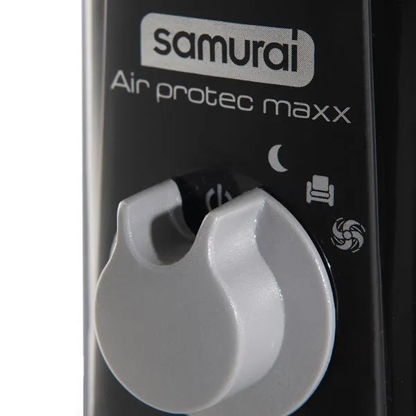 Ventilador AirProtect Maxx 2 en 1 color negro de Samurai. - Pa´la house