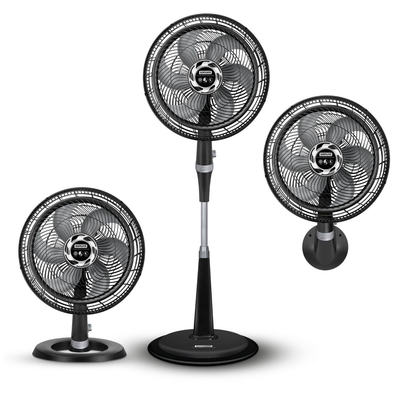 Ventilador Turbo Silence MAXX 3 en 1 de Samurai.