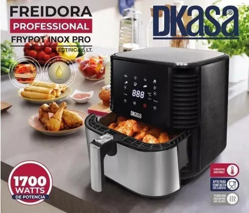 Freidora profesional de aire de 7 litros de Dkasa.