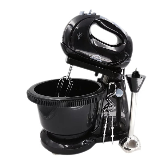 Batidora Multimixer 3 en 1 negra de Home Elements. - Pa´la house