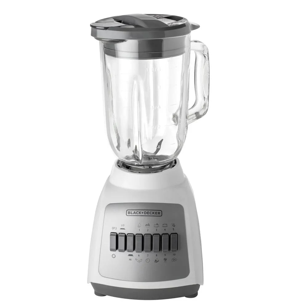Licuadora DuraPro 550W de 10 velocidades de Black & Decker.