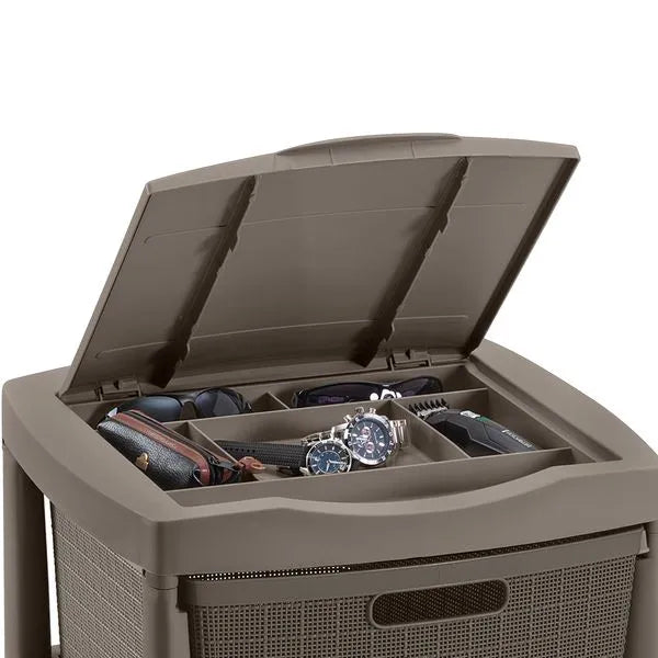 Gavetero Fique con 3 gavetas y tapa organizadora de Rimax - Pa´la house