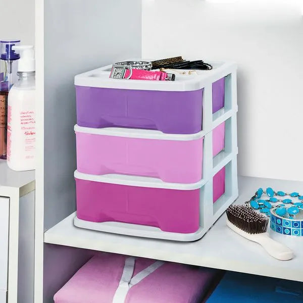 Gavetero pequeño con 3 gavetas de Rimax - Pa´la house