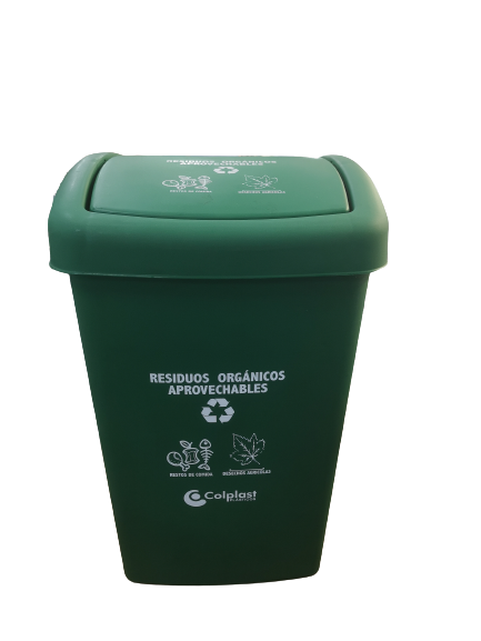 Papelera de 36 litros tapa plana - Pa´la house