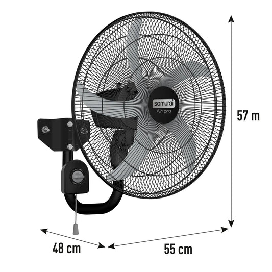 Ventilador de pared Air Pro 22 pulgadas Samurai