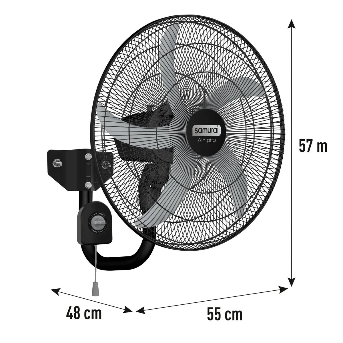 Ventilador de pared Air Pro 22 pulgadas Samurai