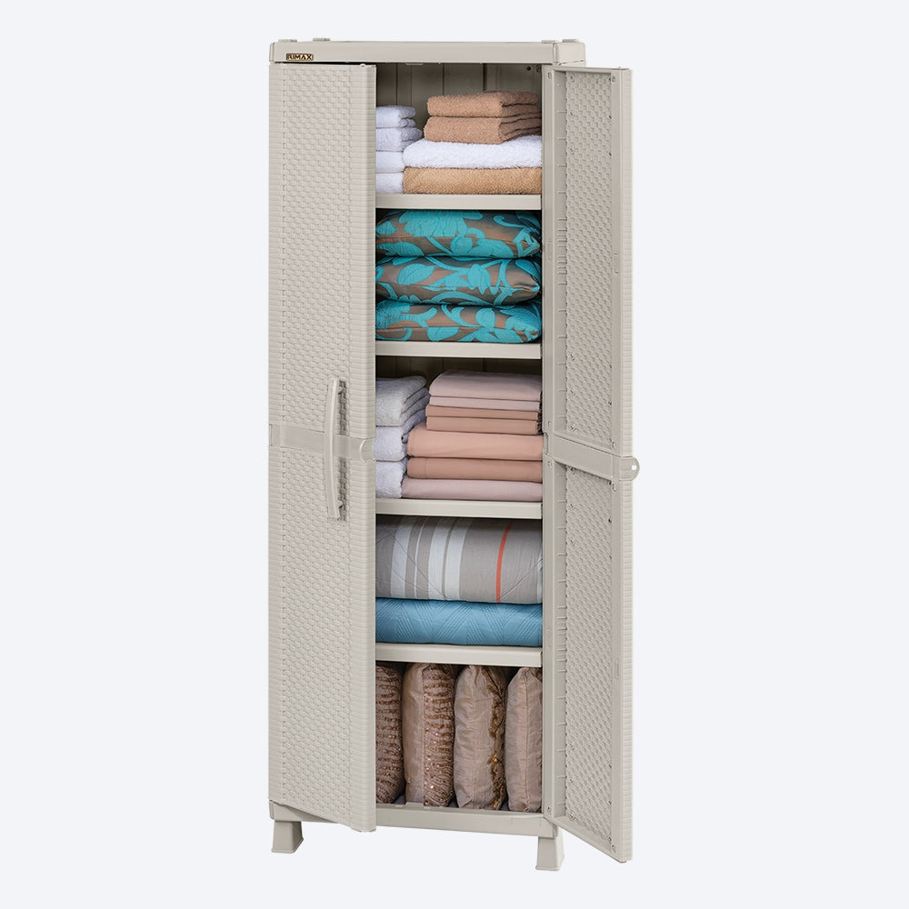 Armario grande de apariencia Rattan de Rimax. - Pa´la house