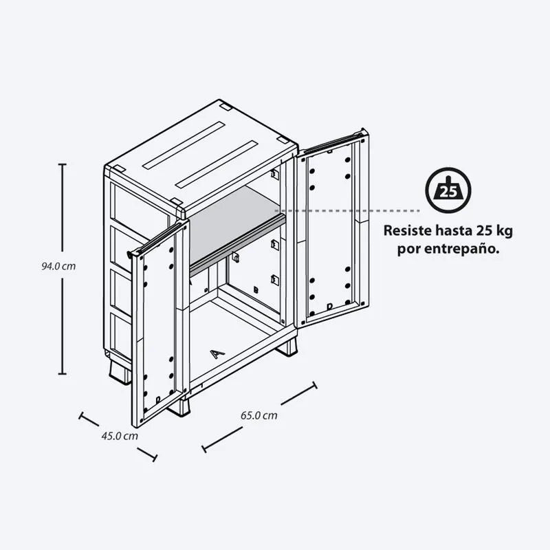 Armario infantil Glam - Pa´la house