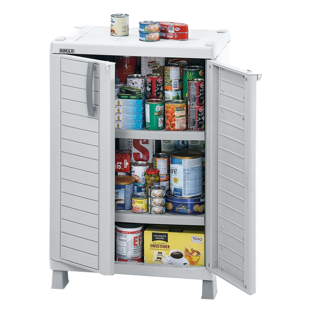 Armario mediano Barú gris de Rimax. - Pa´la house