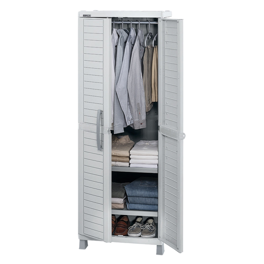 Armario para ropa Barú gris de Rimax. - Pa´la house