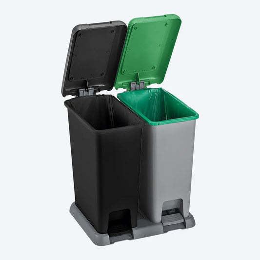 Basurero Pedal 40 Litros Doble