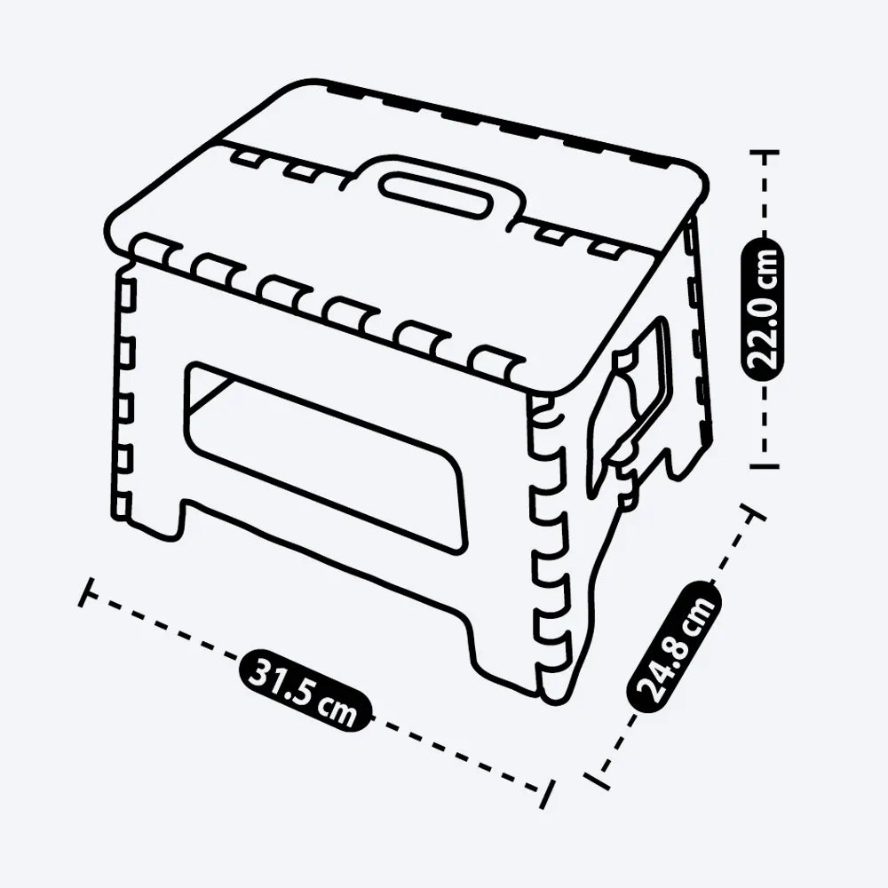 Butaco Plegable Pequeño Rimax – Práctico, Resistente y Portátil - Pa´la house