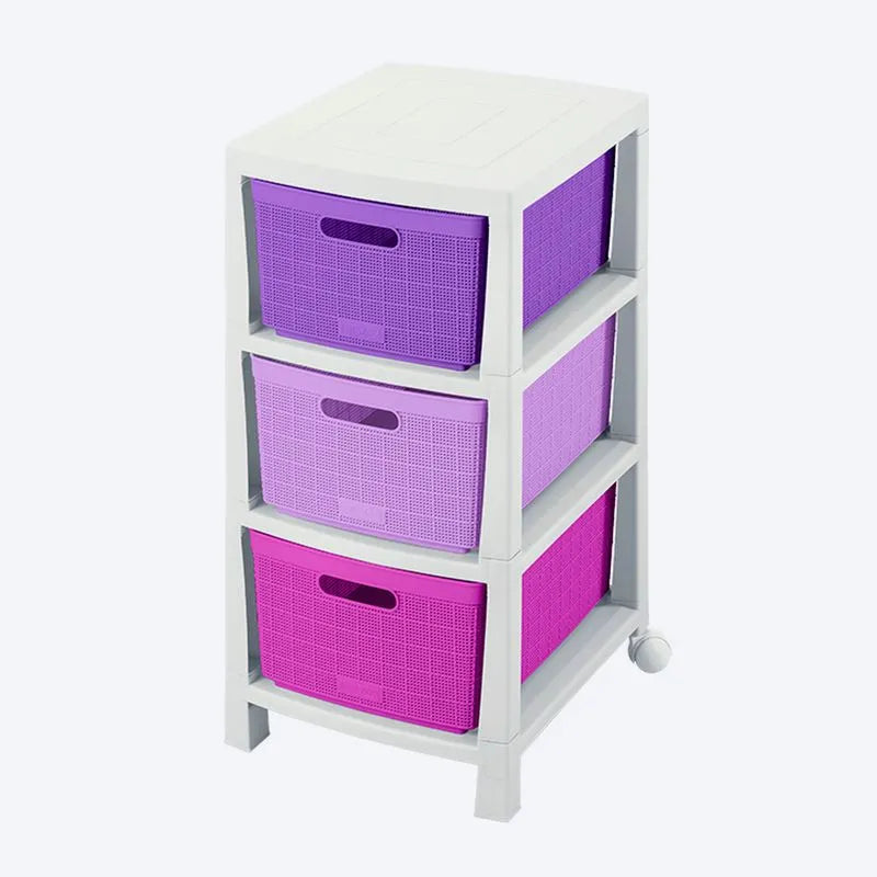 Cajonero Fique 3 gavetas infantiles de Rimax - Pa´la house