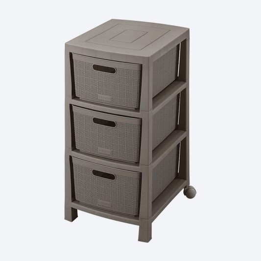 Cajonero Fique de 3 gavetas de Rimax - Pa´la house