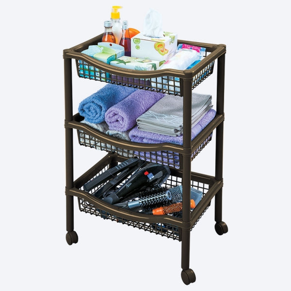 Canasta móvil rectangular de Rimax - Pa´la house