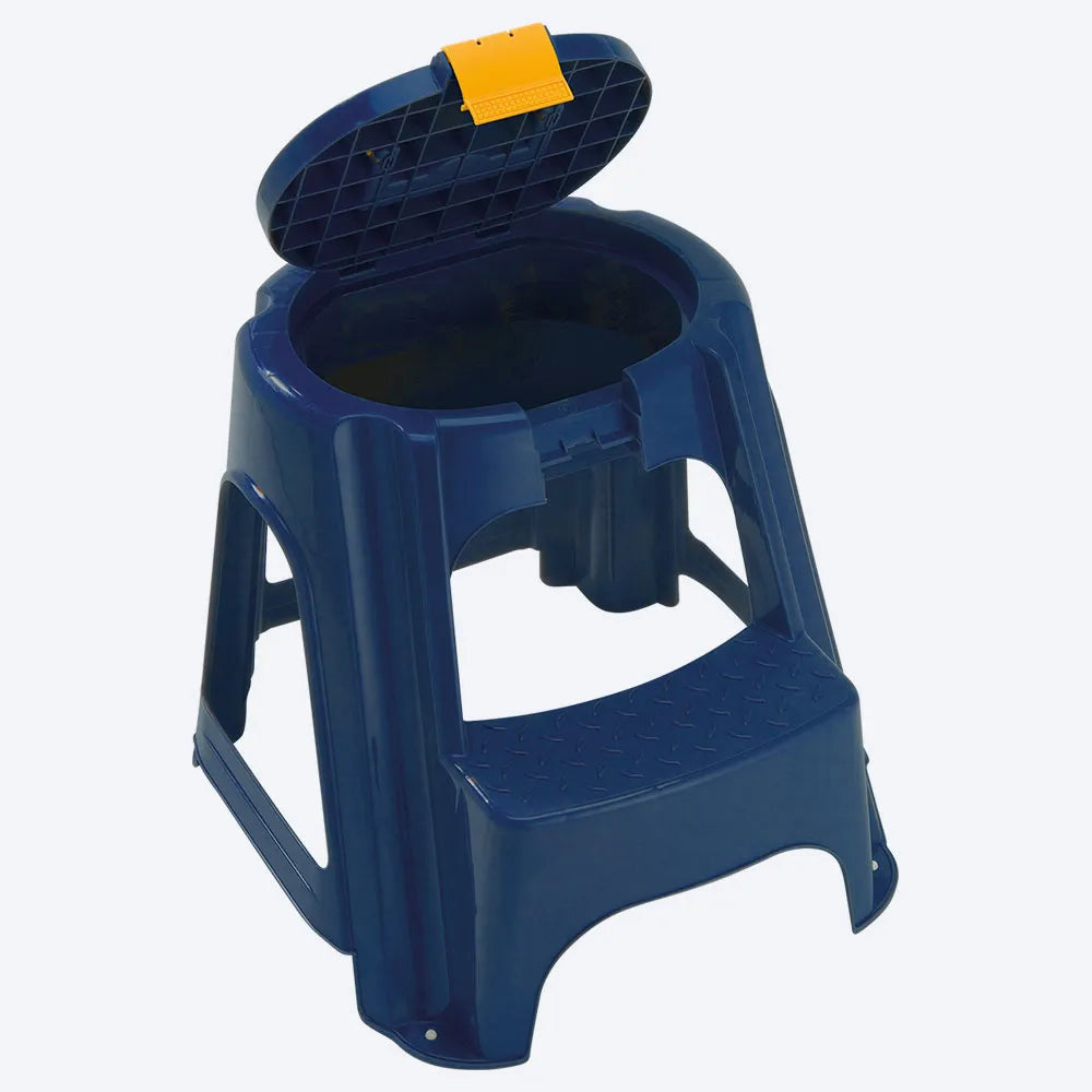 Escalesilla con tapa organizadora de Rimax