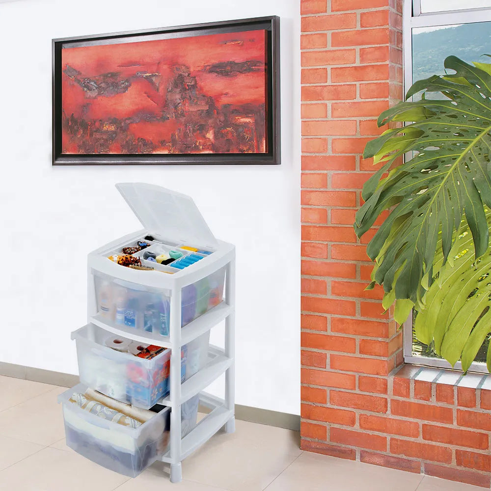 Gavetero Grande 3 gavetas y Tapa Organizadora de Rimax - Pa´la house