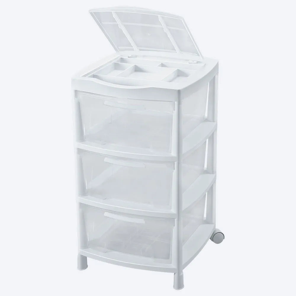 Gavetero Grande 3 gavetas y Tapa Organizadora de Rimax - Pa´la house