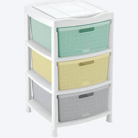 Gavetero Fique con 3 gavetas Bebé de Rimax - Pa´la house