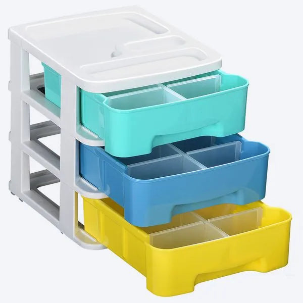 Gavetero pequeño con 3 gavetas de Rimax - Pa´la house