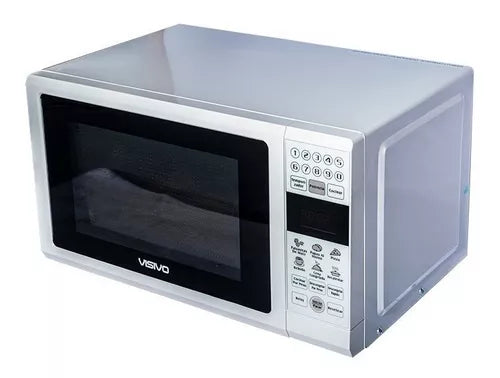 Horno Microondas blanco de Visivo. - Pa´la house