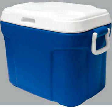 Nevera de 40 litros, Azul de Colplast. - Pa´la house