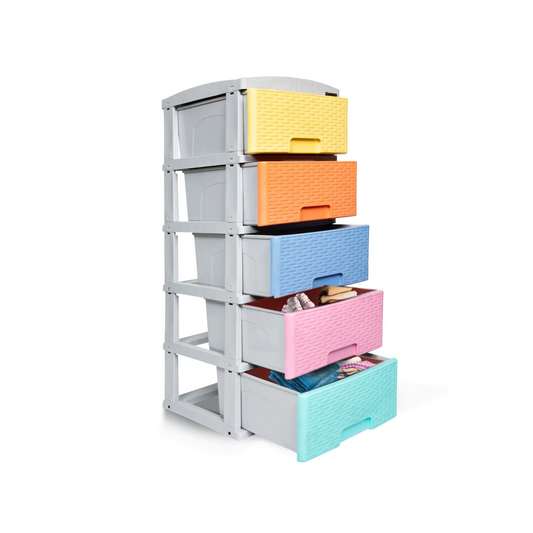 Practimueble pequeño x 5, en Rattan de Colplast - Pa´la house