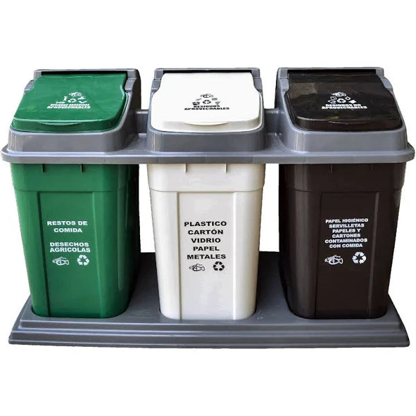 Punto ecológico de 40 litros plástico.