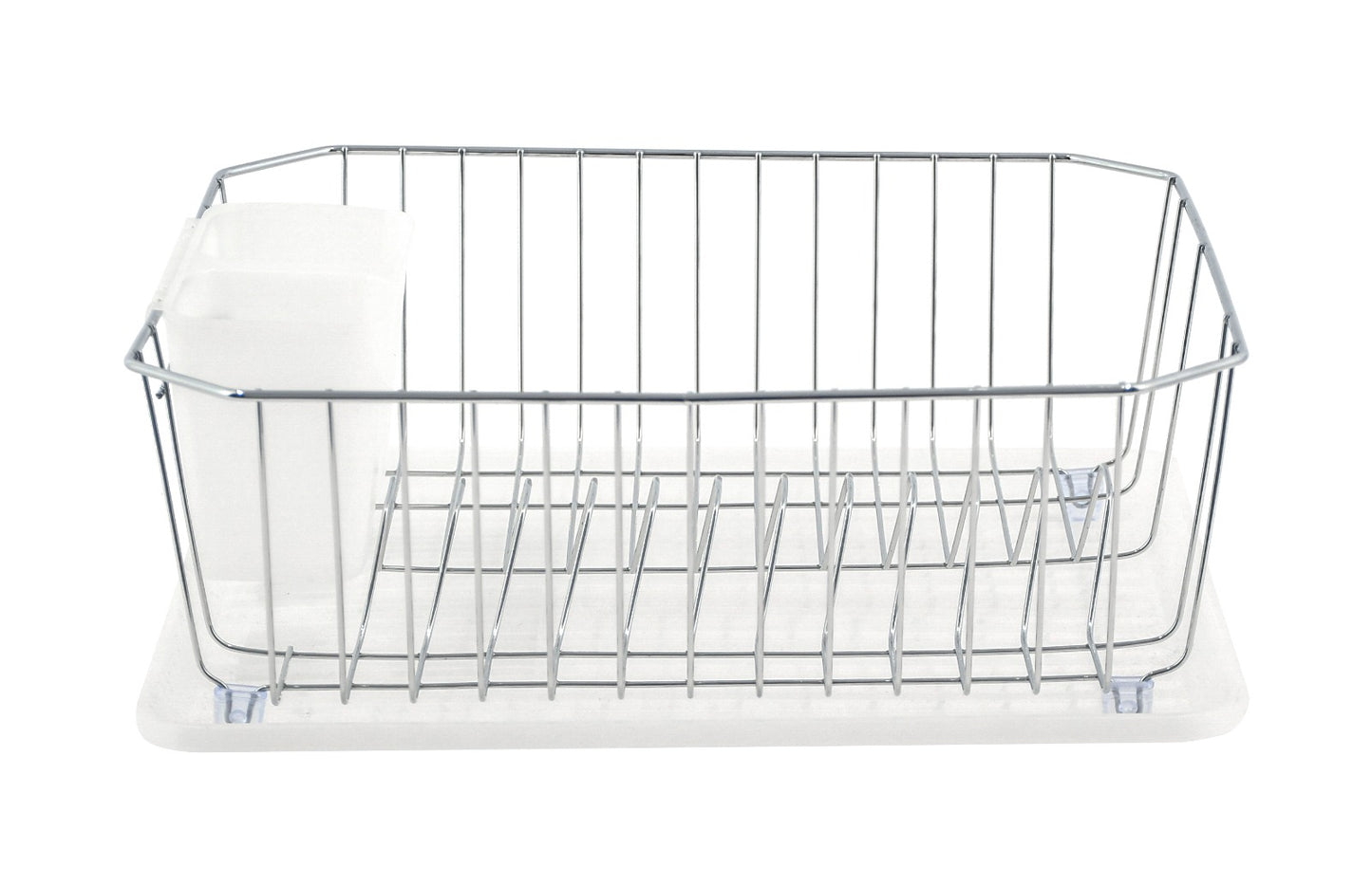 Set escurridor metálico de 3 piezas, blanco. - Pa´la house