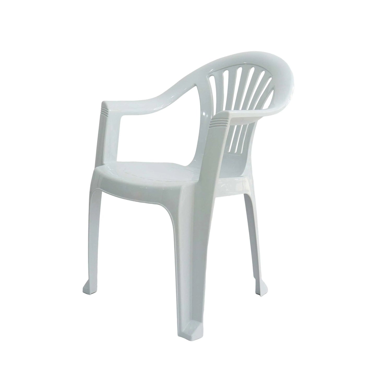 Silla Oasis con brazo y espaldar lineal de Colplast. - Pa´la house