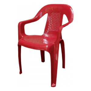 Silla Oceanía con brazos peletizada de Colplast. - Pa´la house