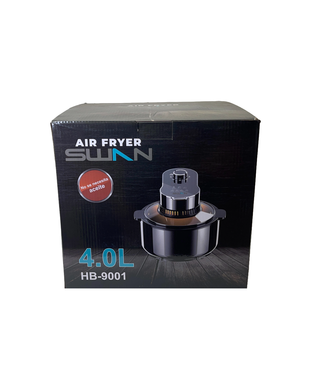 Freidora de aire Swan de 4 litros con tapa de vidrio. - Pa´la house
