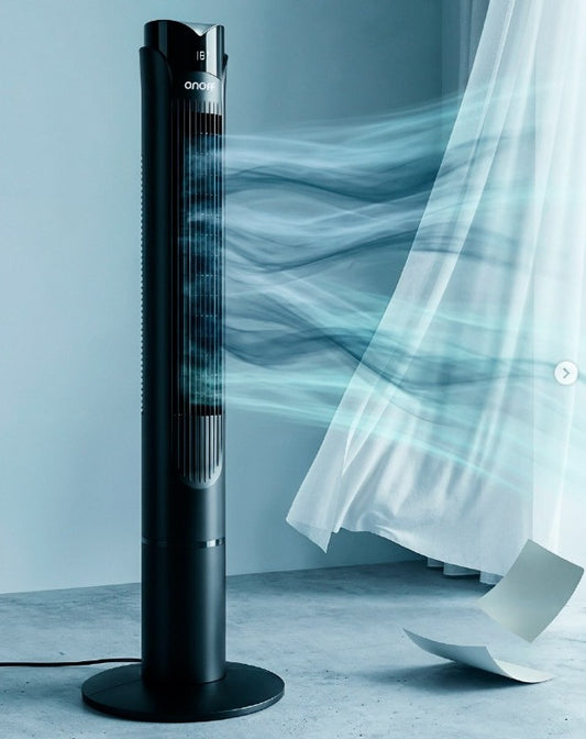 Ventilador de torre con control de 1mt OnOff