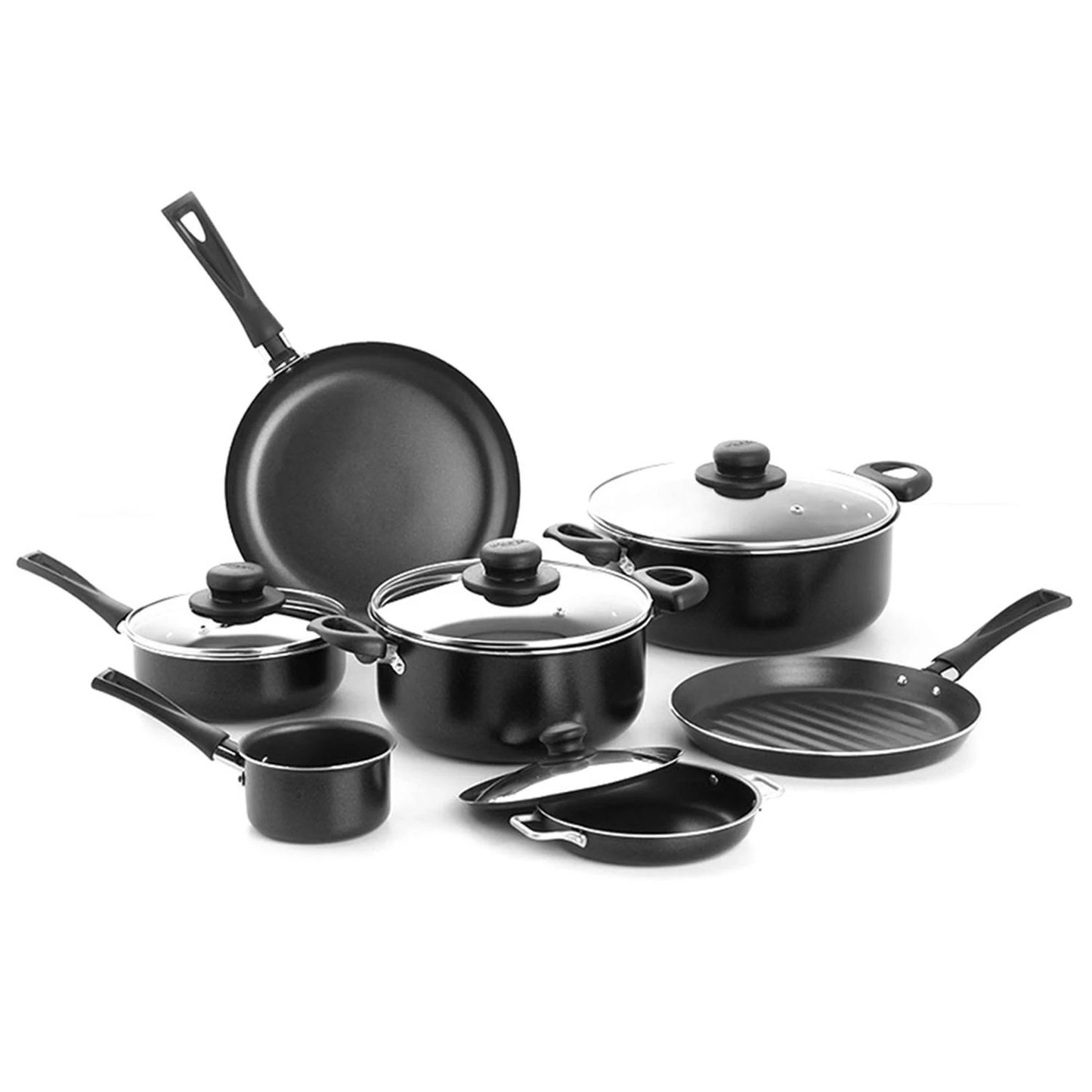 Batería antiadherente Aliada x 11 piezas de Universal. - Pa´la house