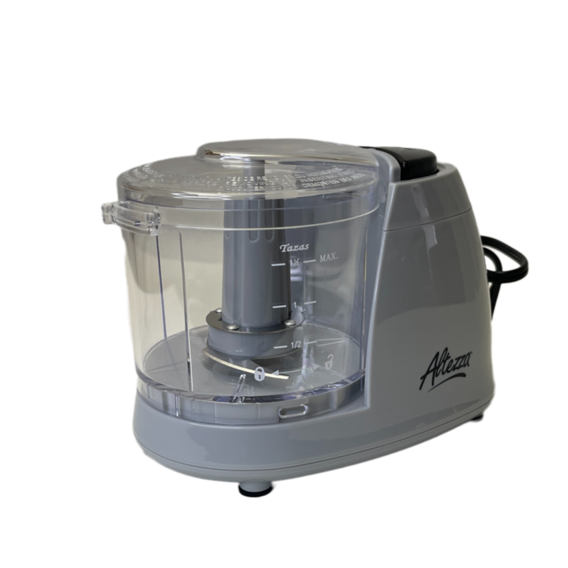 Procesador de alimentos gris de Altezza de 100Watts