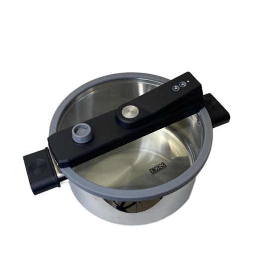 Olla profesional DKasa de cocción rápida con tapa de vidrio. - Pa´la house