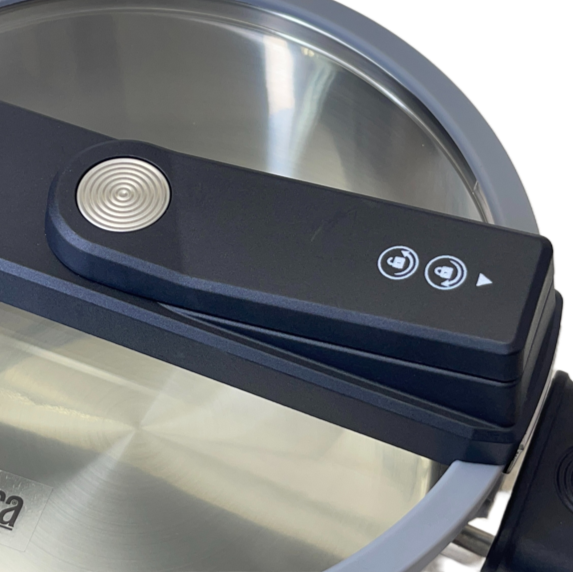 Olla profesional DKasa de cocción rápida con tapa de vidrio. - Pa´la house