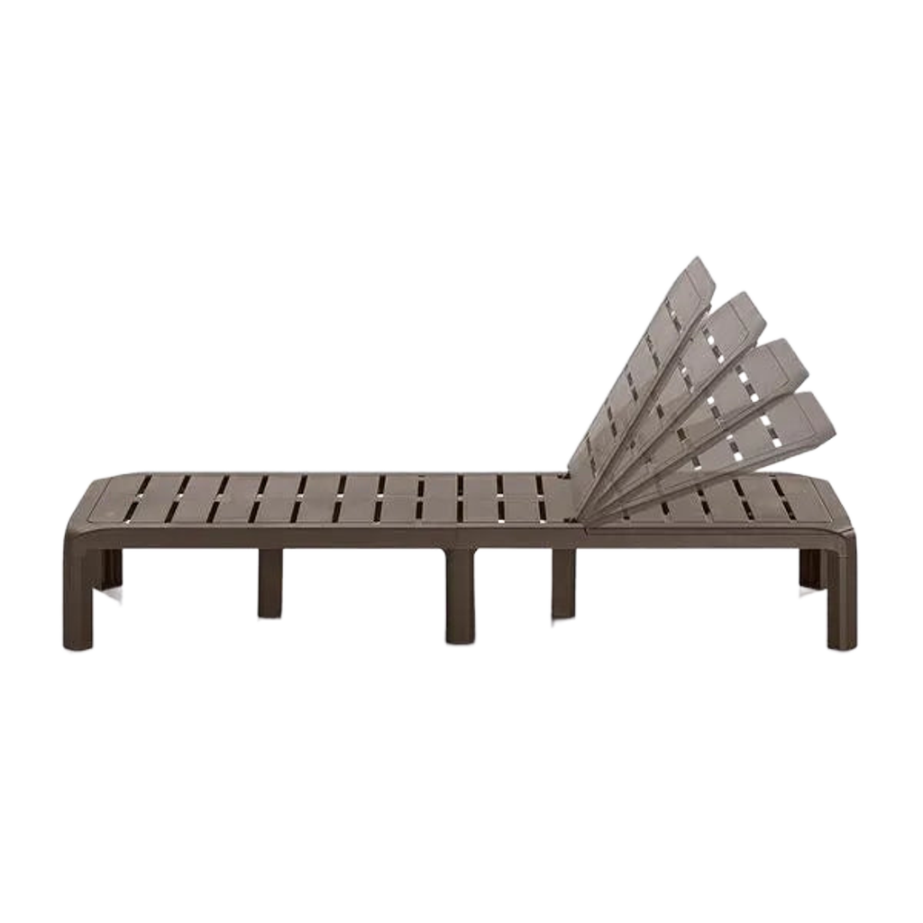 Cama asoleadora Barú Mocca de Rimax.