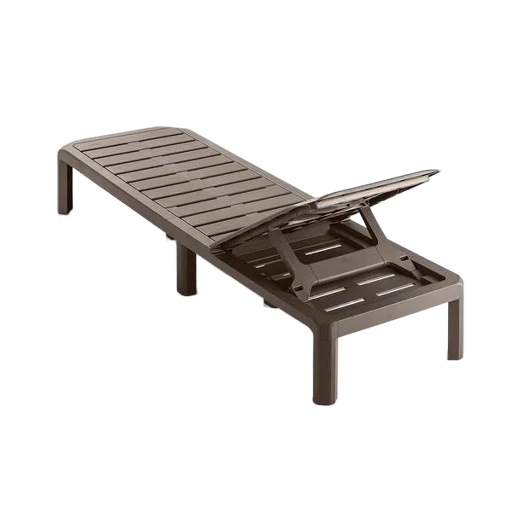 Cama asoleadora Barú Mocca de Rimax.