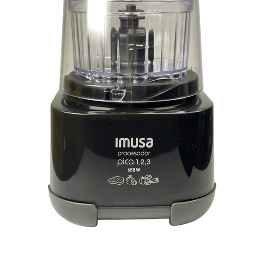 Procesador Pica 1, 2, 3 negro 650w de Imusa - Pa´la house