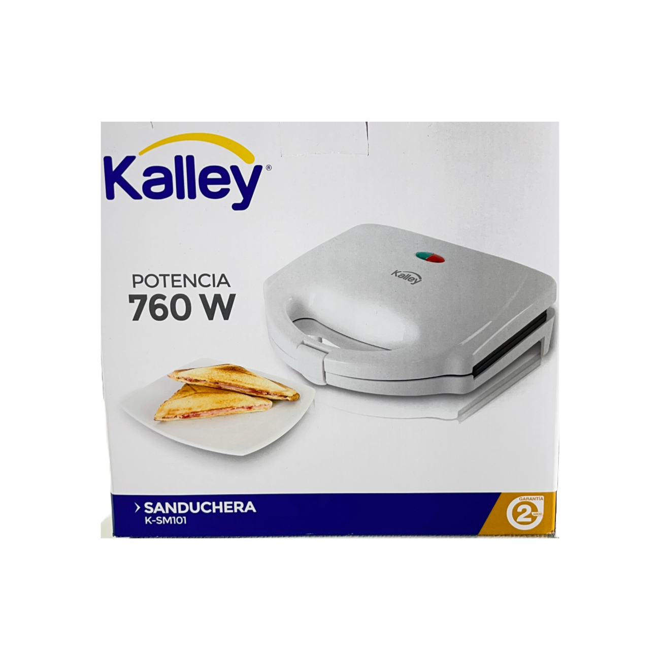 Sanduchera blanca de Kalley (K-SM101)