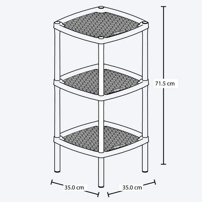 Mesa Multiusos Cuadrada de 3 Niveles - Pa´la house