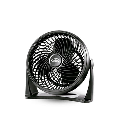 Ventilador de mesa de 3 velocidades negro de 8 pulgadas de Kalley.