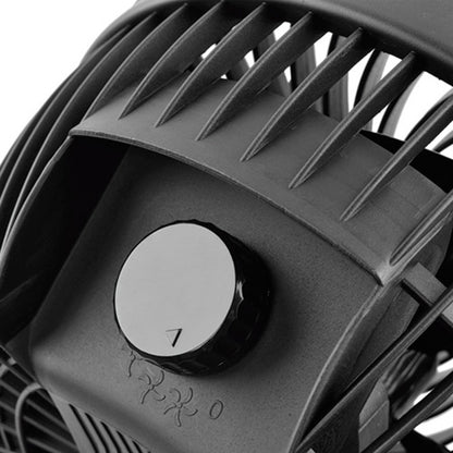Ventilador de mesa de 3 velocidades negro de 8 pulgadas de Kalley.