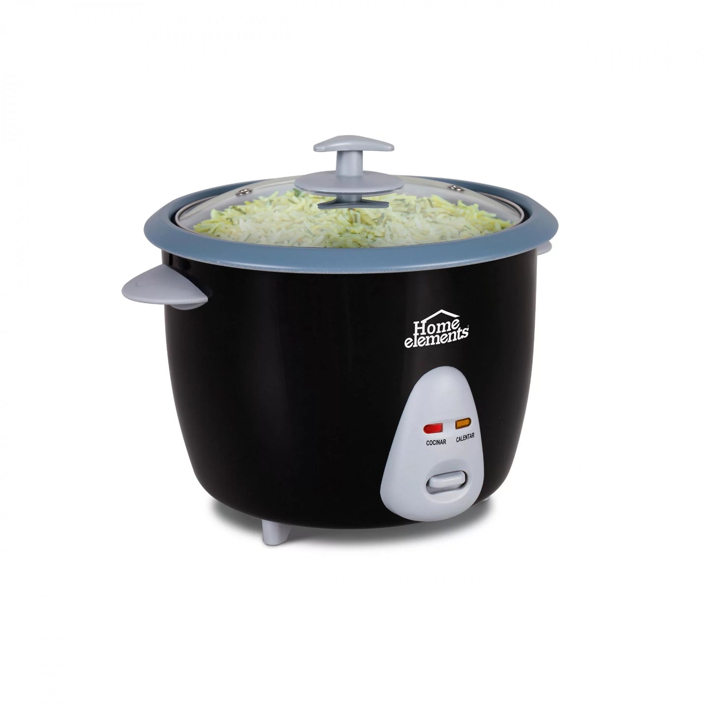 Olla arrocera de 1.8 litros con vaporera de Home Element.