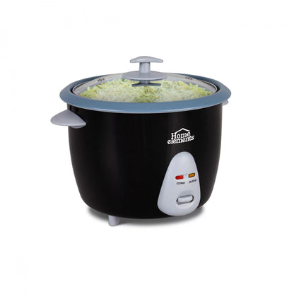 Olla arrocera de 1.8 litros con vaporera de Home Element.