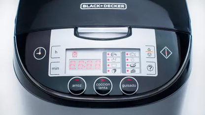 Olla digital multifunción de 5 litros. (21 tazas) de Black & Decker.