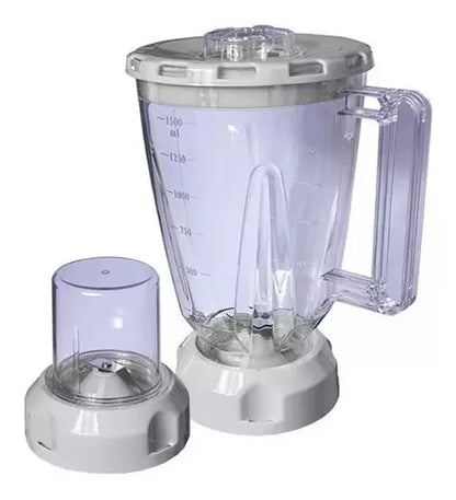 Licuadora 2en1 Prakti Mix blanca de Altezza. - Pa´la house