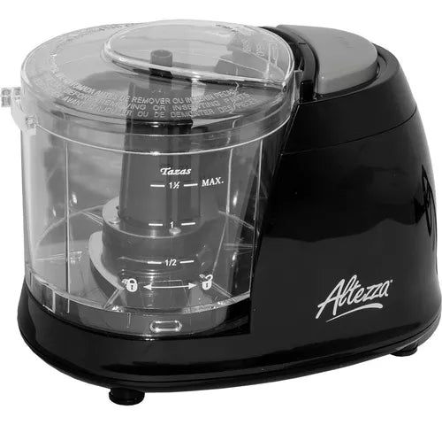 Procesador de alimentos negro de Altezza de 100Watts